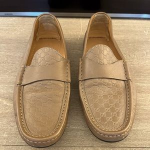Mens Brown Gucci Loafers